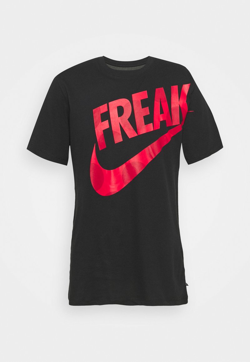 Herren Sportbekleidung | Nike Performance FREAK TEE T-Shirt print black/schwarz - CK93713 Herren Sportbekleidung | Nike Performance FREAK TEE T-Shirt print black/schwarz - CK93713