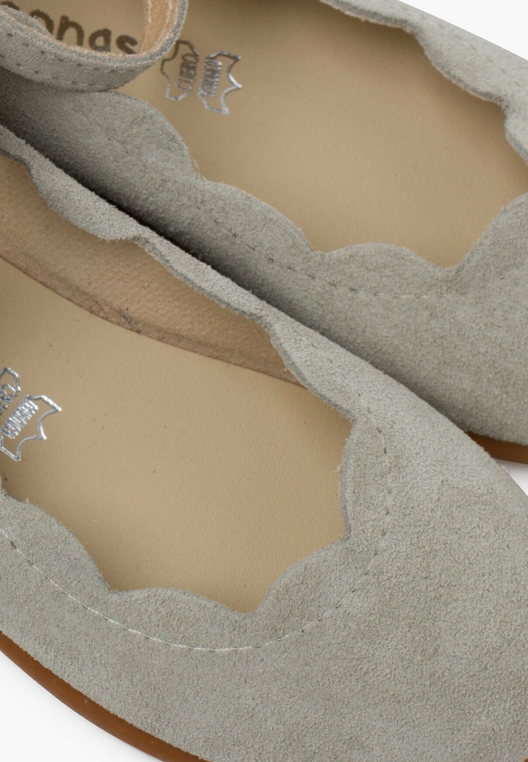 Pisamonas Babies Velours Fille Bride Fine À Scratch Gris