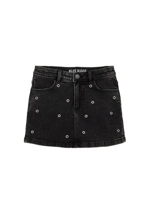 A-linjekjol - black