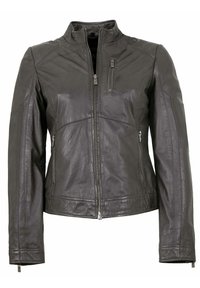 Lederjacken24 FRANCIS - Lederjacke - grau