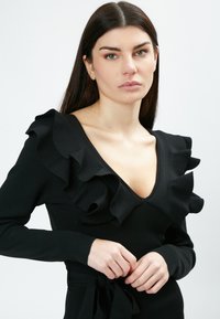 INFLUENCER FLOUNCE  - Tubino - black
