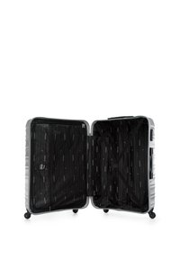 WITTCHEN LARGE SUITCASE WITH LUGGAGE TAG FROM ABS - Wheeled suitcase - grey
