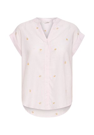 b.young, BYISILAS SHIRT - Bluse - pink stripe peach