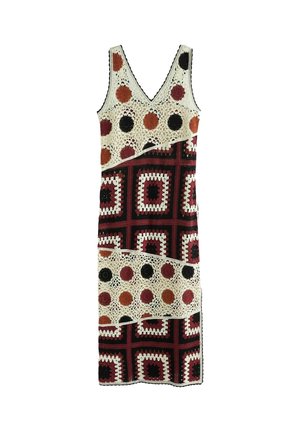 HEAVYWEIGHT SLEEVELESS  SPLICED - Maxi šaty - black red