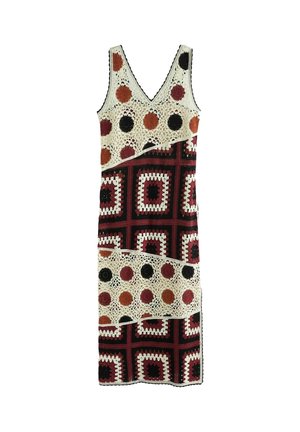 Next HEAVYWEIGHT SLEEVELESS  SPLICED - Vestido largo - black red