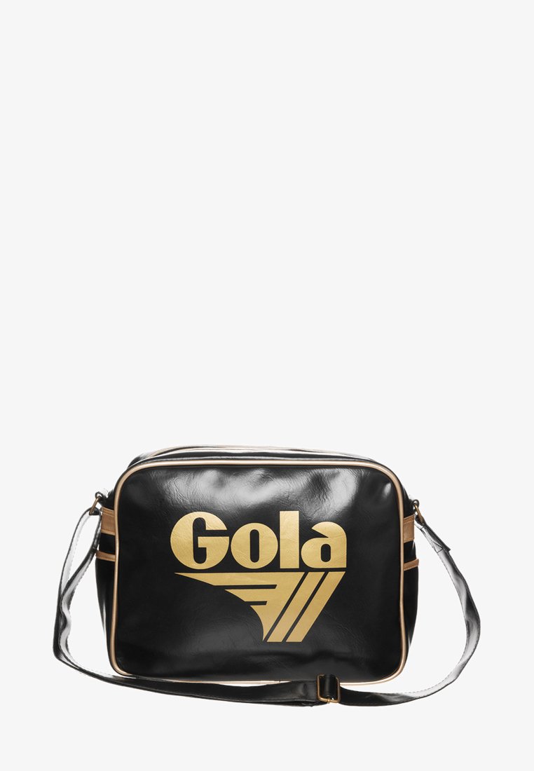 Gola REDFORD - Sac bandoulière - black/gold