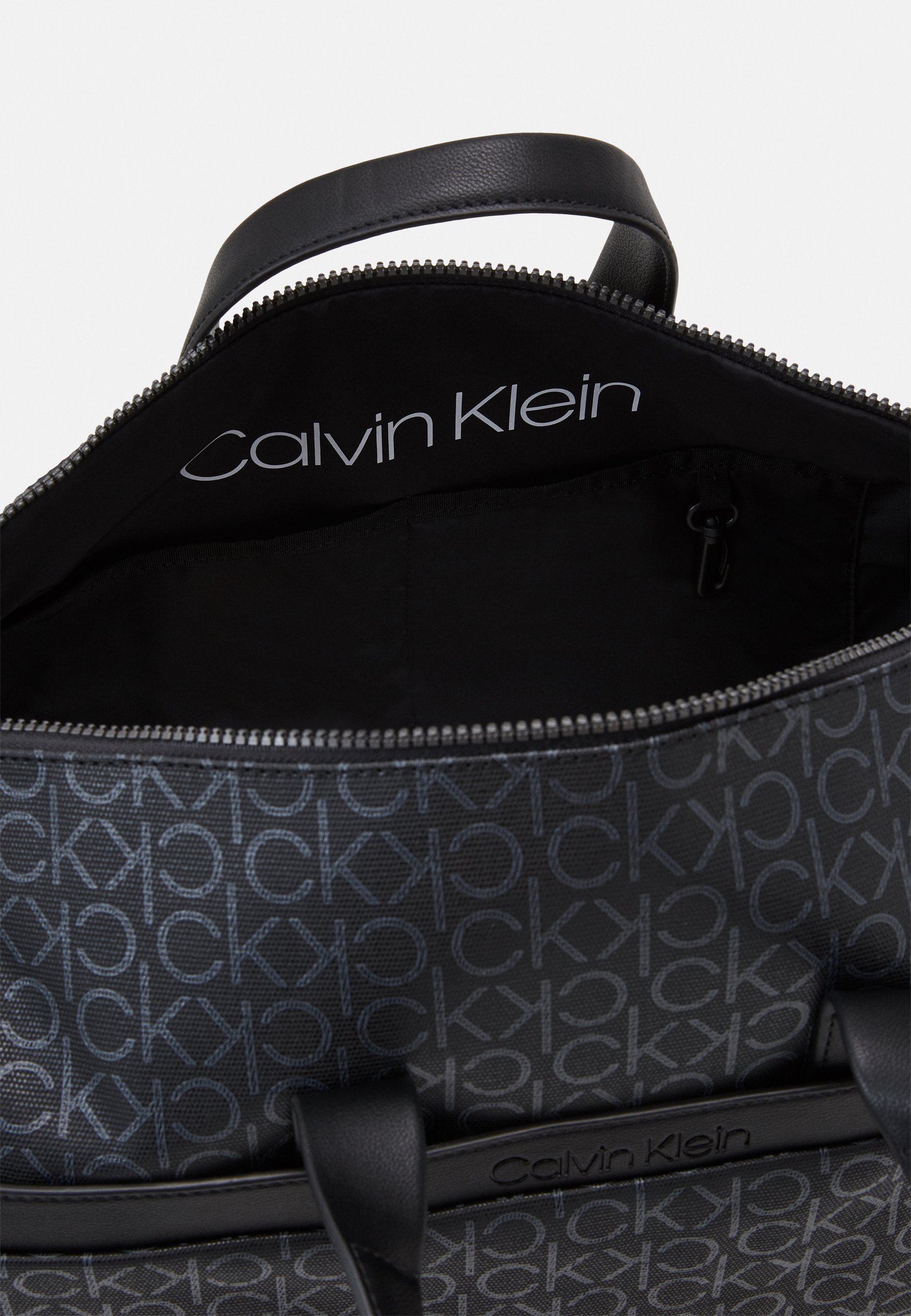 calvin klein duffle bag black