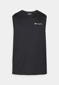 ICONS CREWNECK TANK WITH SMALL LOGO - Felső - black