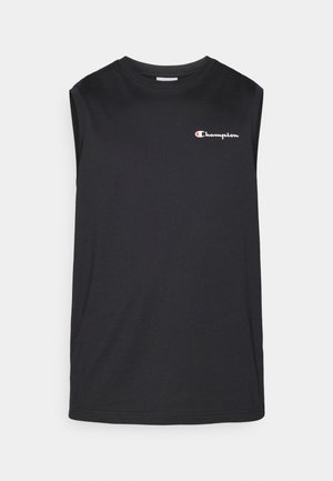 Champion ICONS CREWNECK TANK WITH SMALL LOGO - Top - black