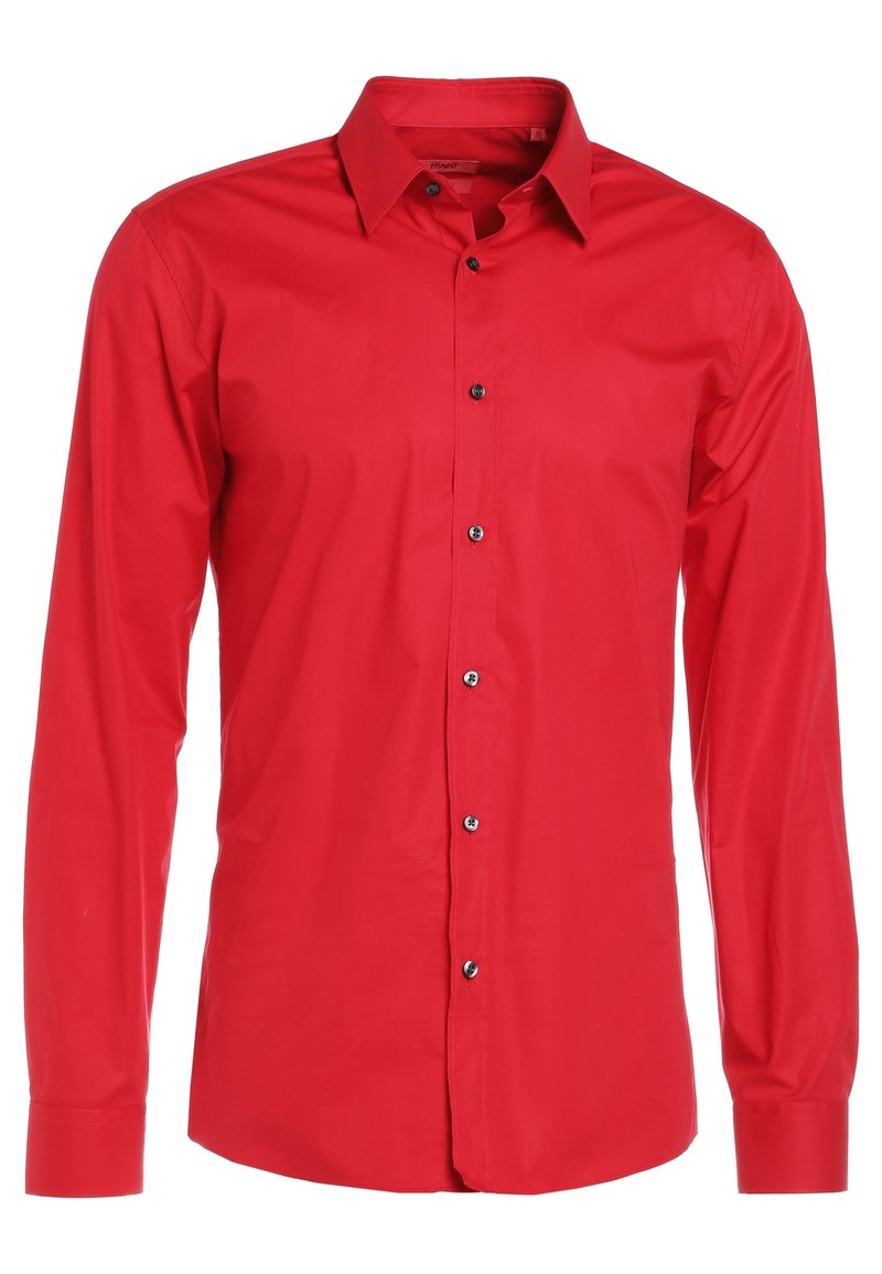 hugo boss red dress shirt Hugo Boss Mens Dress Shirt Sz XXL Button Down Red Burgundy Maroon NWT