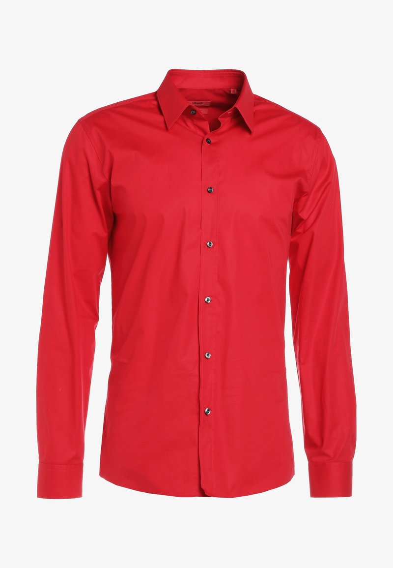 hugo boss red dress shirt Hugo Boss Mens Dress Shirt Sz XXL Button Down Red Burgundy Maroon NWT