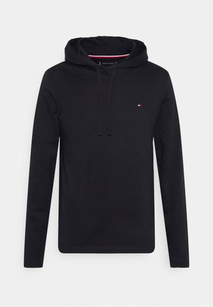 Felpa con cappuccio - black