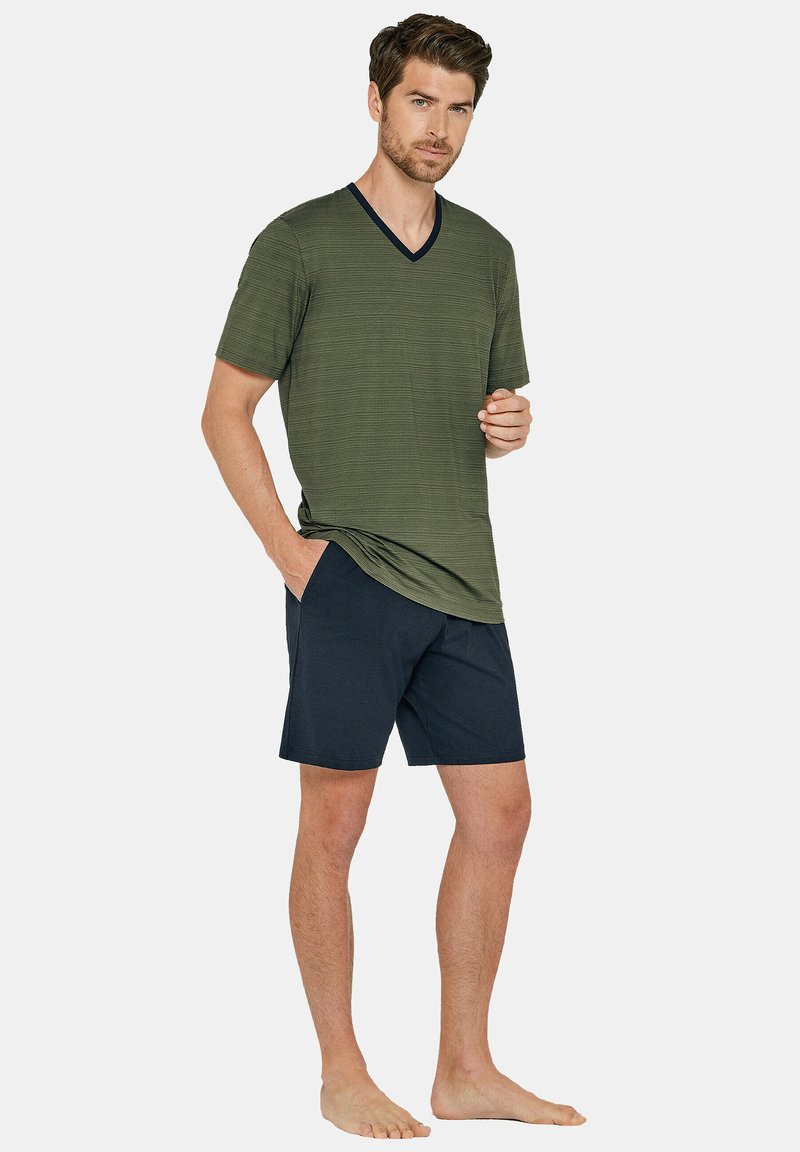Herren Pyjamas | Impetus LOUET Nachtwäsche Hose vert/khaki - GR70414 Herren Pyjamas | Impetus LOUET Nachtwäsche Hose vert/khaki - GR70414