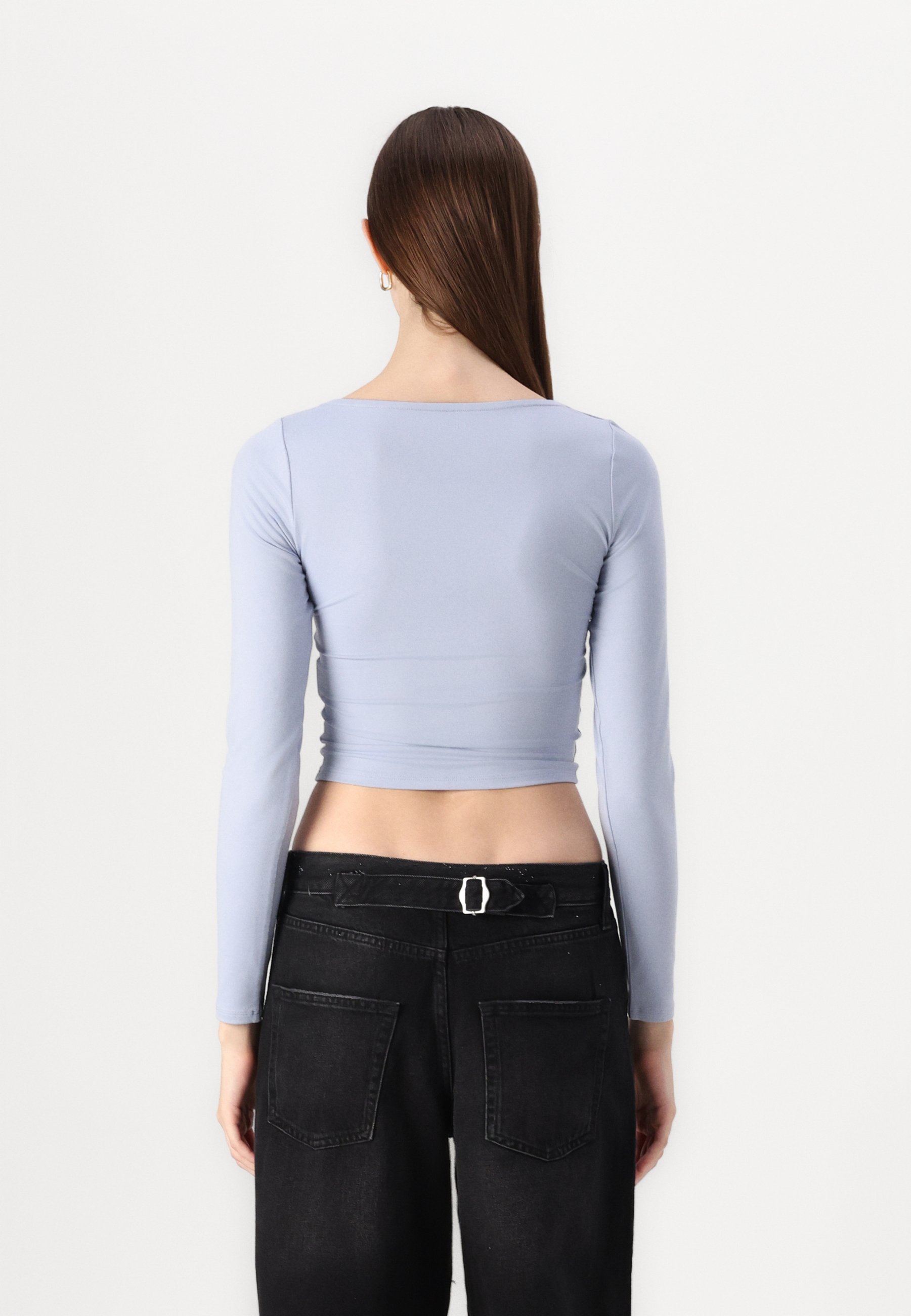 Hollister Co. Soft Stretch Seamless Fabric Scoop Top - Long