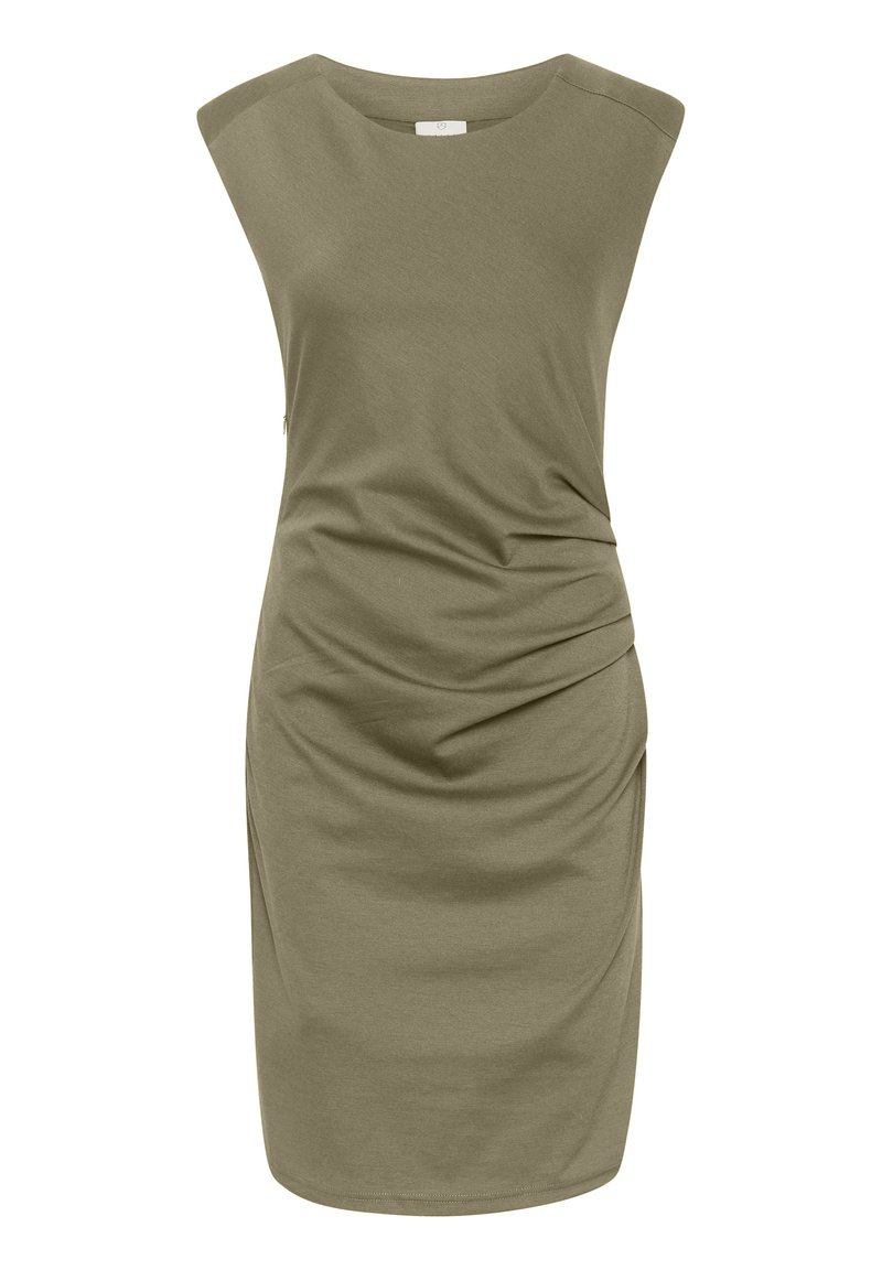 Kaffe Jerseyjurk kaki Kaffe Jerseyjurk kaki