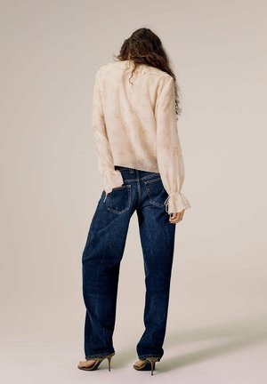 Mango, ADULT - Loose Jeans - dark blue
