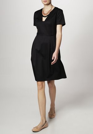 Stefanel, Robe chemise - black