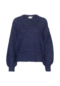 TRINA LS - Pullover - beacon blue melange