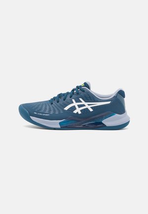 GEL-CHALLENGER 14 INDOOR - Scarpe da tennis per terreno sintetico - mako blue/white