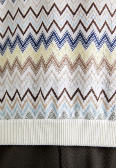 Missoni SHORT SLEEVE - Polo - multi-coloured/white base