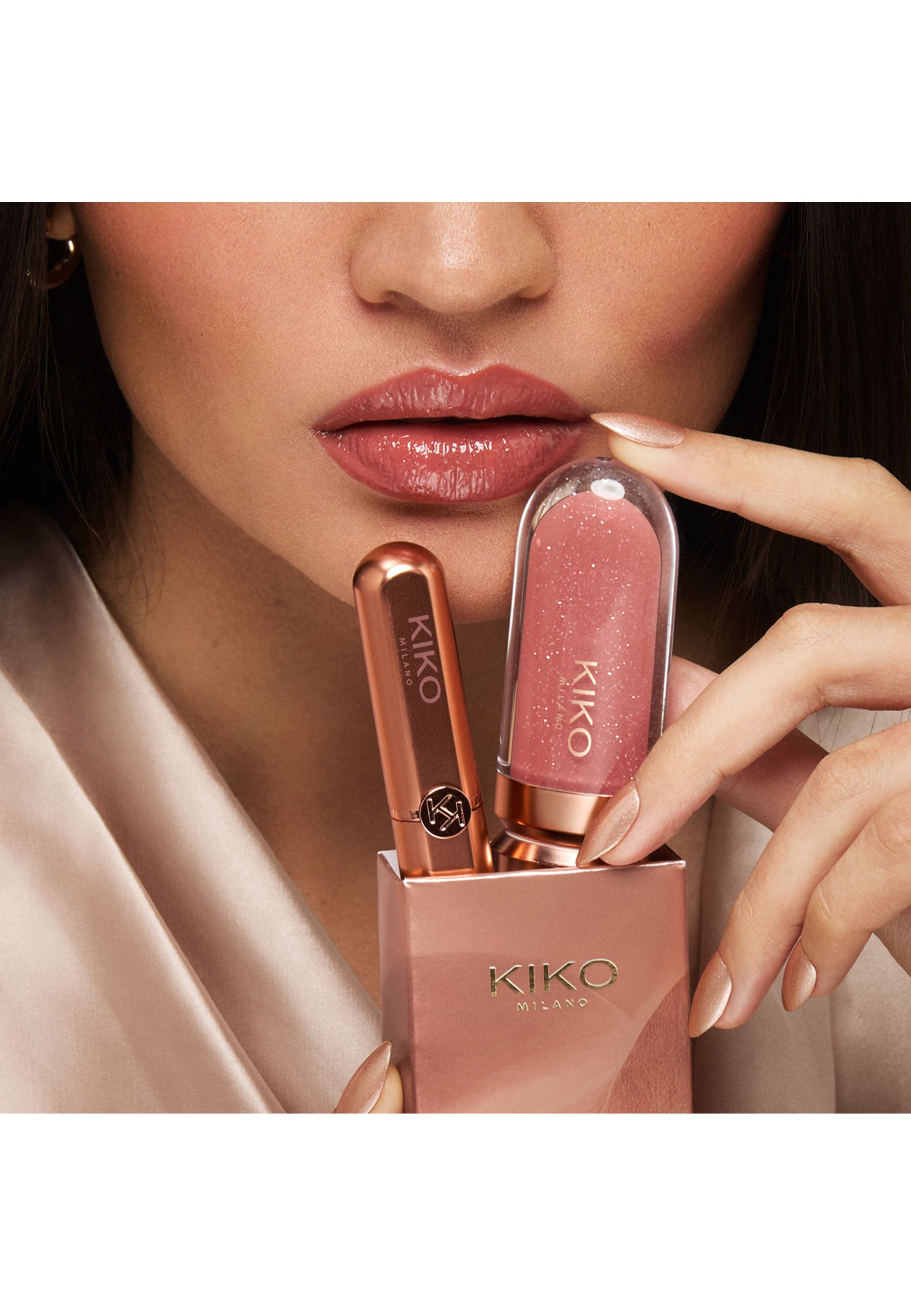 ~I am kiko~様 マジックシステム1剤2剤 KIKO Milano GOLDEN OASIS CHIC LIPS BEAUTY KIT - Make-up Set