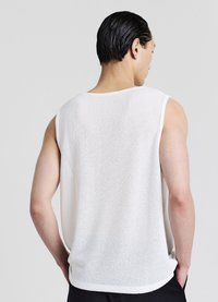 Calliope TRAFORATA - Top - bianco lana