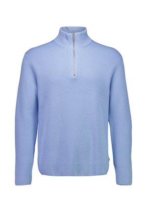 HALF ZIP  - Strickpullover - soft blue