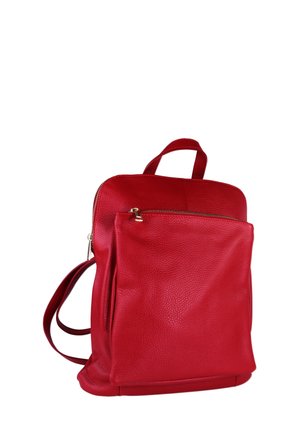 DrachenLeder CITY - Tagesrucksack - rot