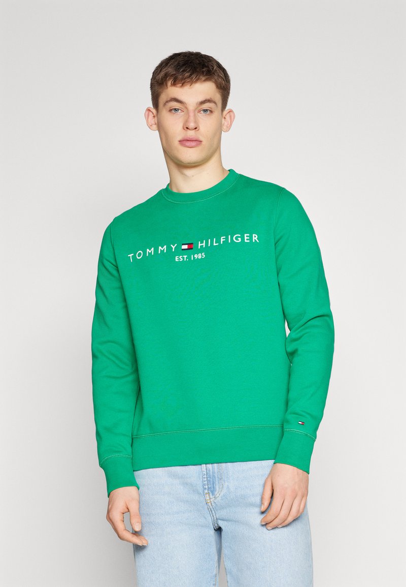 Tommy Hilfiger LOGO - Sportinis megztinis - olympic green