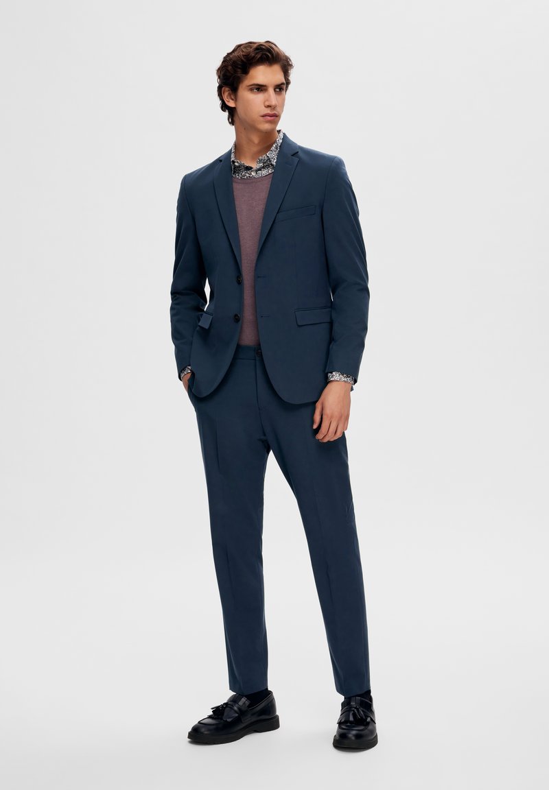Selected Homme Kostuum koningsblauw