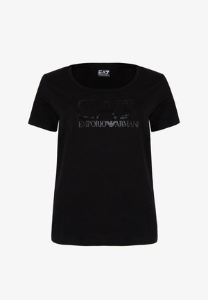 EA7 Emporio Armani, Camiseta estampada - black / black
