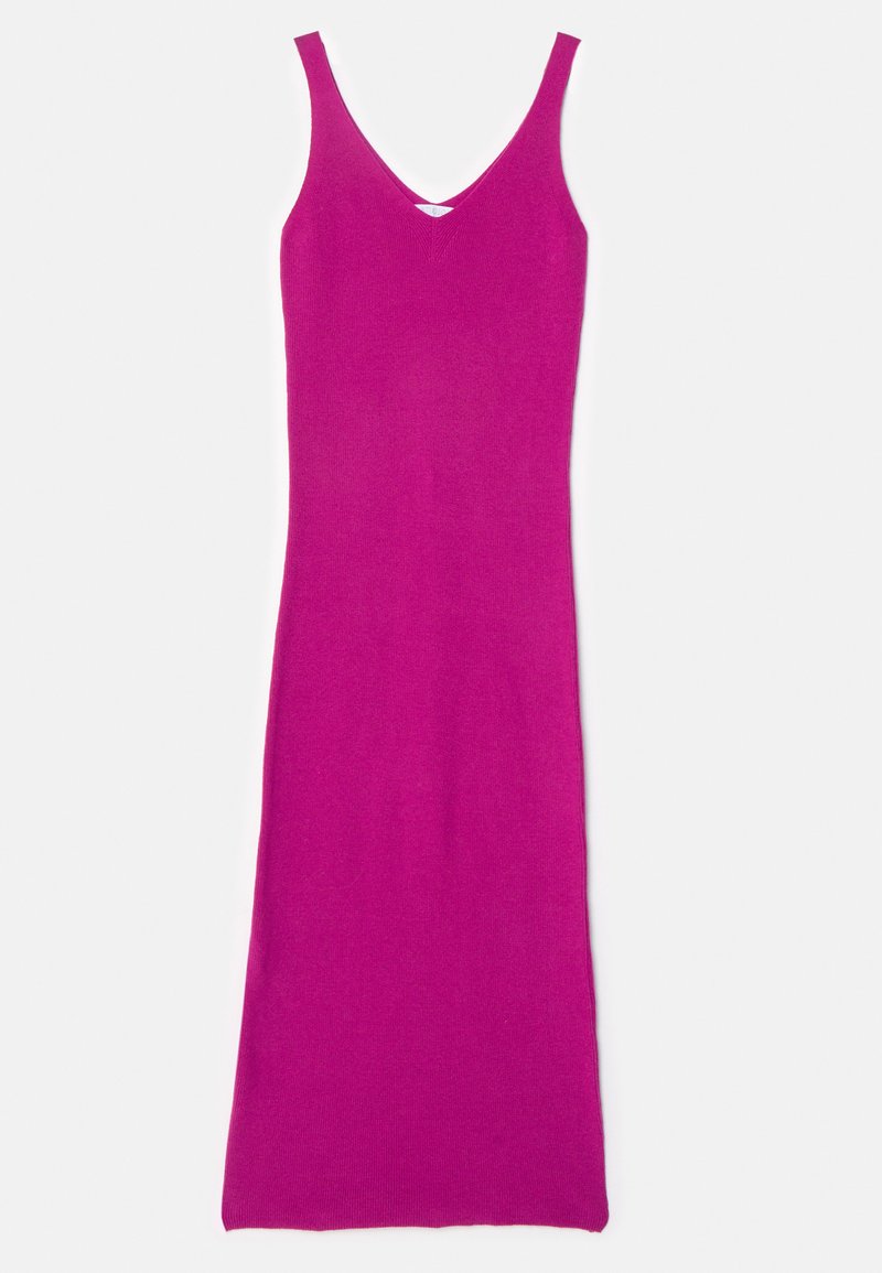 STUDIO ID Gebreide jurk (rood)paars