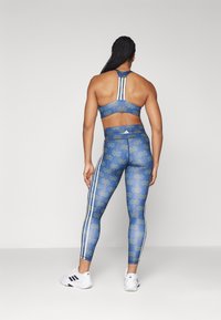 adidas Performance ADIDAS FARM RIO 7/8 - Leggings - night indigo/dark marine/cream white