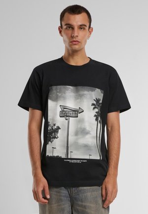 Mister Tee CALIFORNIA LOVE - T-shirts print - black