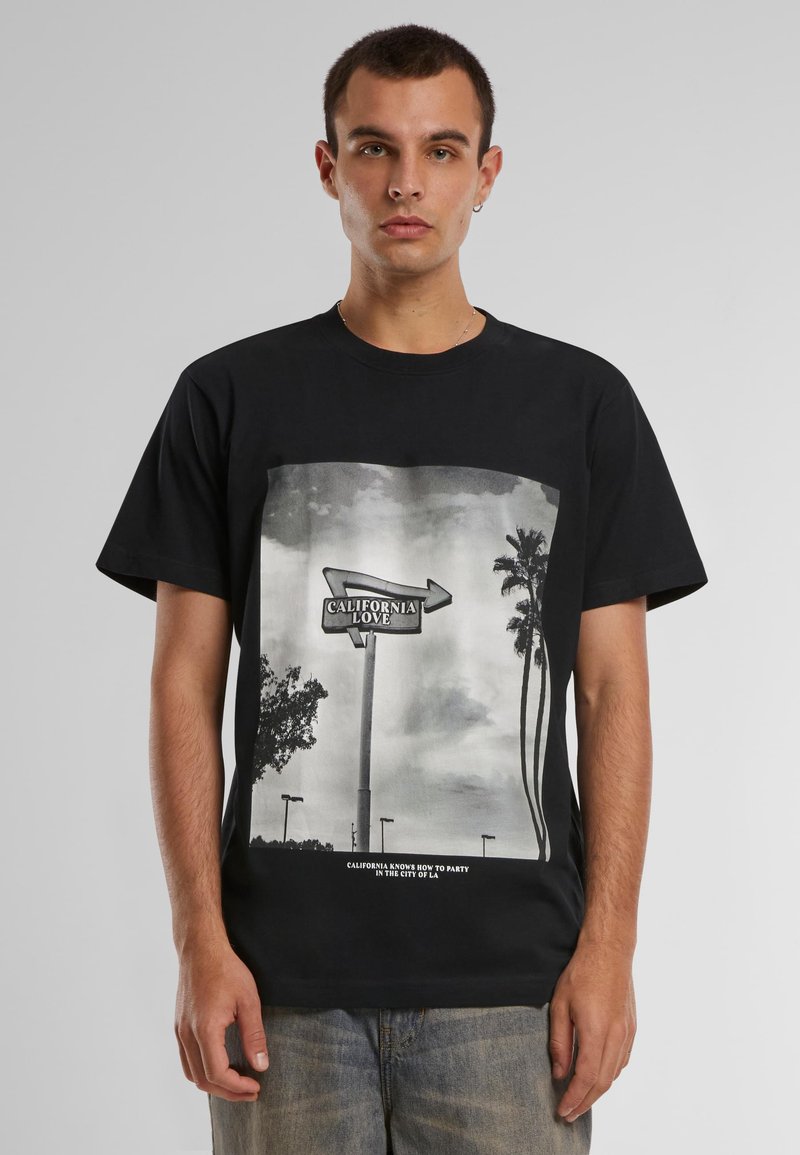 Mister Tee CALIFORNIA LOVE  - Tričko s potlačou - black