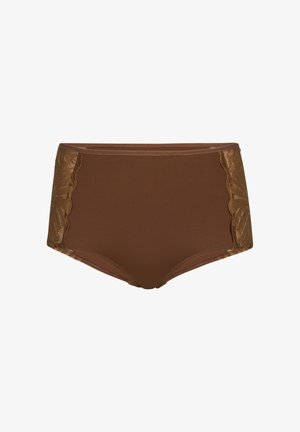 FALKE, DELICATE TOUCH MID WAIST, brązowy