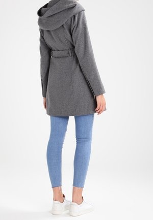 Mantel - mottled grey