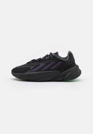 OZELIA UNISEX - Sneakers basse - core black/collegiate purple/screaming green