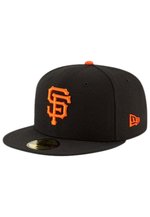 New Era 59Fifty San Francisco Giants Cartoon A-Frame Fitted Hat Black Orange | Billion Creation