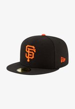 New Era 59Fifty San Francisco Giants Cartoon A-Frame Fitted Hat Black Orange | Billion Creation New Era 59Fifty San Francisco Giants Cartoon A-Frame Fitted Hat Black Orange | Billion Creation