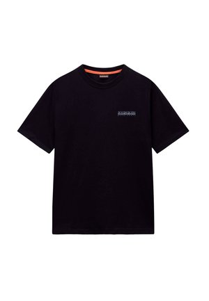 Napapijri, S-BACK GRAPHIC SS - T-Shirt print - black beauty