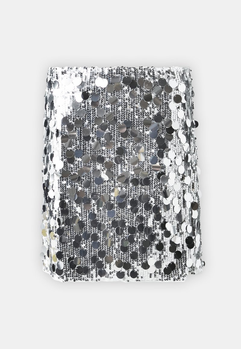 Bruuns Bazaar Minirok zilverkleurig Bruuns Bazaar Minirok zilverkleurig