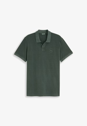TOM TAILOR, GARMENT DYE POLO - Poloshirt - darkest olive