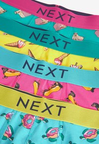 Next PATTERN FOUR PACK - Boxer alsónadrág - bright fun animal food print