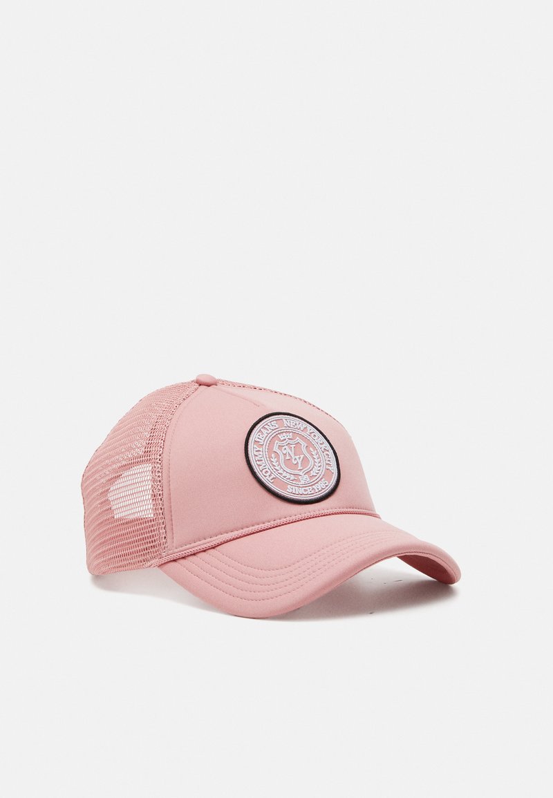 Tommy Jeans VARSITY TRUCKER - Gorra - chalky pink