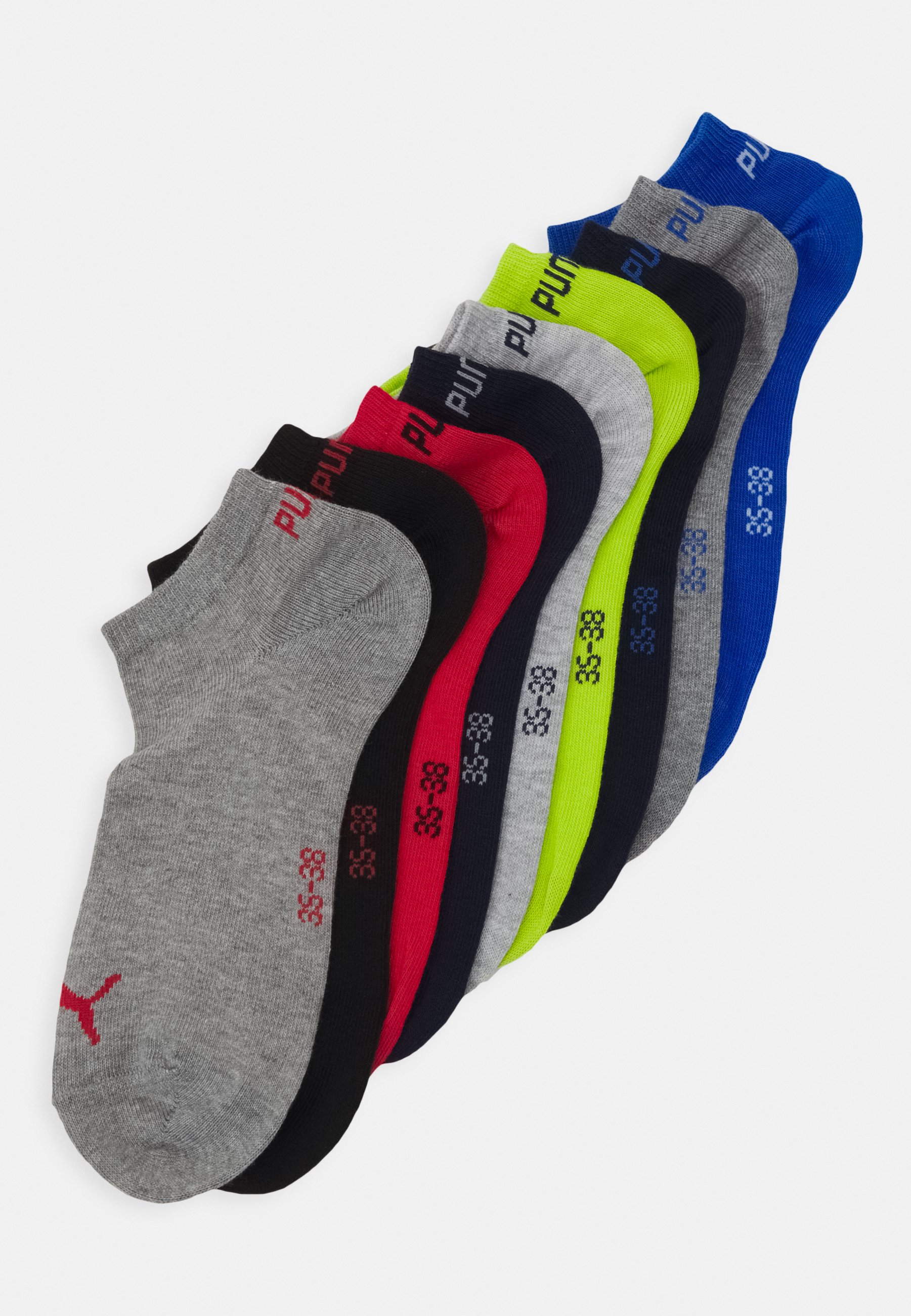 multi coloured trainer socks