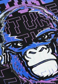 Next RELAXED FIT SHORT SLEEVE GRAPHIC STANDARD - T-shirt med print - black gorilla