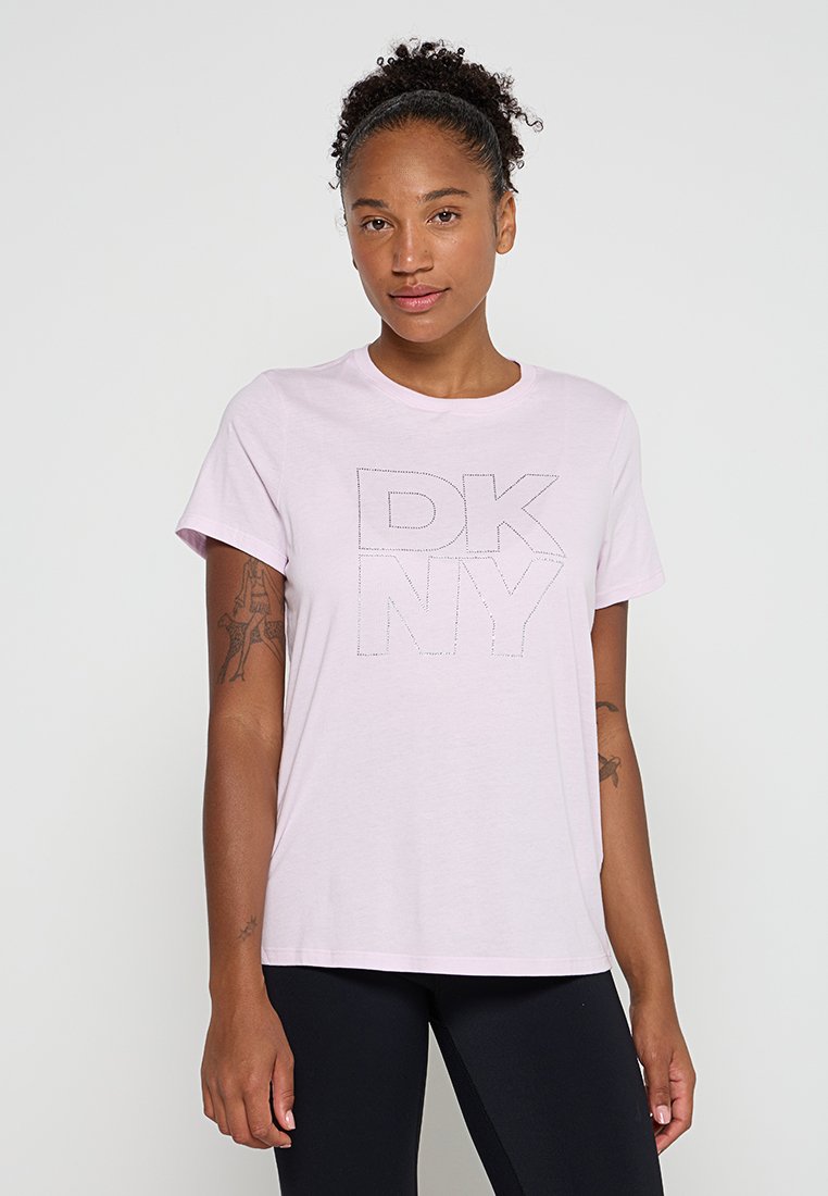 DKNY Sport T-shirt print roze