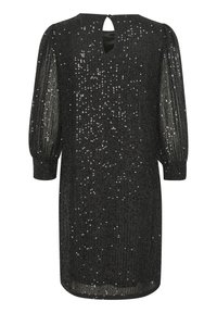 Kaffe Cocktailklänning - mottled black