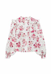 Dobber BELLA FLORAL BLOUSE - Bluse - white flower